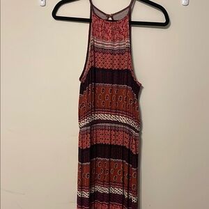 Bohemian Sleeveless Maxi Dress